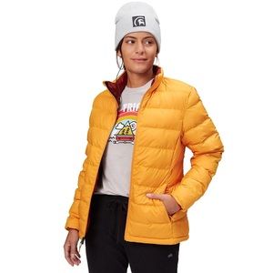 Stoic Insulated Puffer Jacket Autumn Blaze Unisex Side Medium